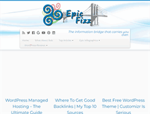 Tablet Screenshot of epicfizz.com